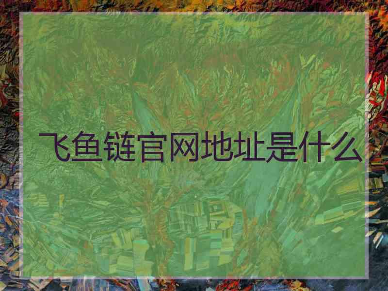 飞鱼链官网地址是什么